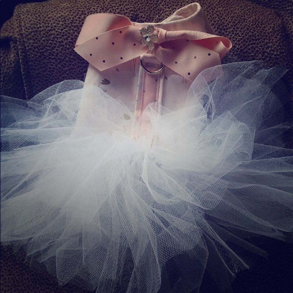 Designer dog tutu dress NWT